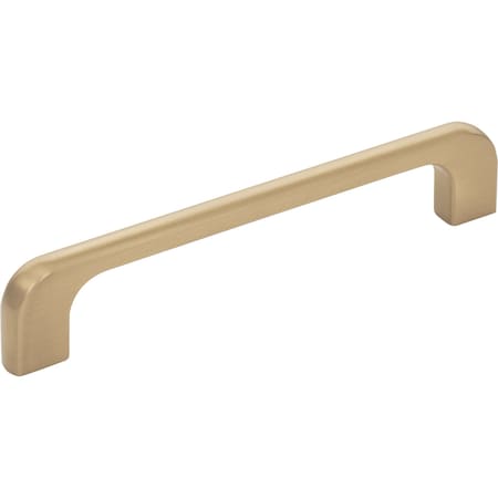Jeffrey Alexander 128 mm Center-to-Center Satin Bronze Alvar Cabinet Pull 264-128SBZ